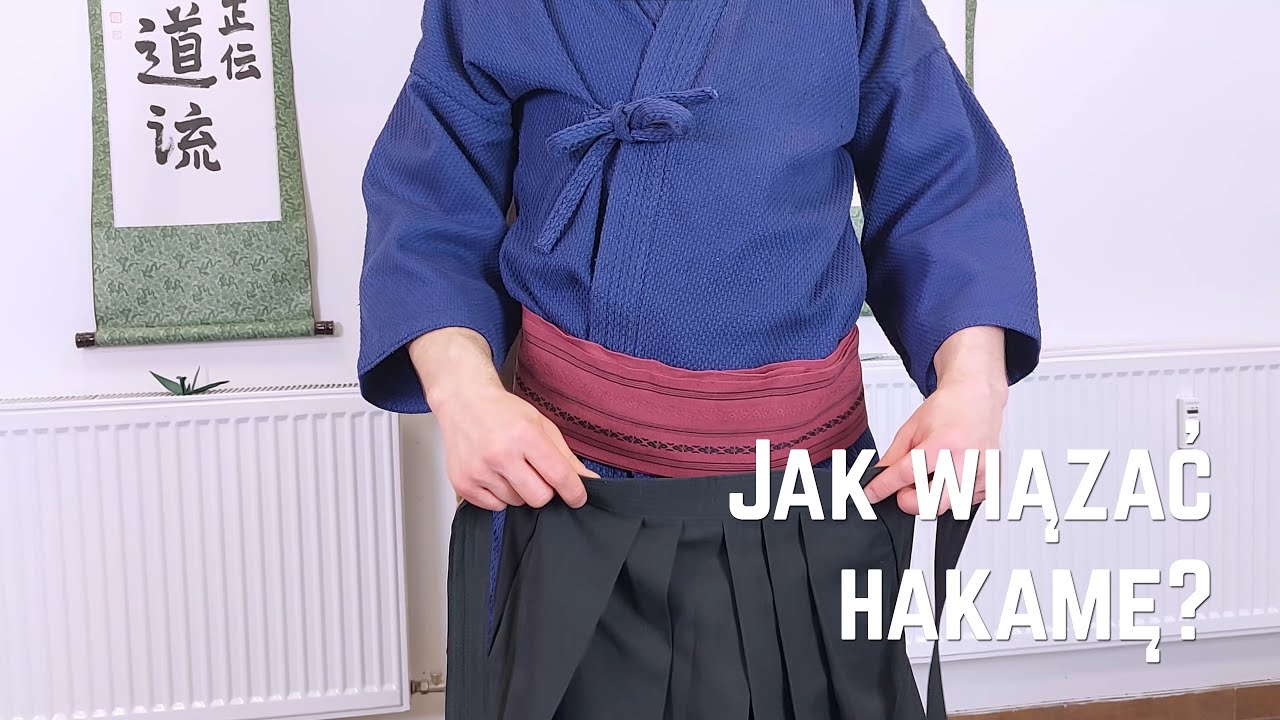 Jak zawiązać hakamę do katori?