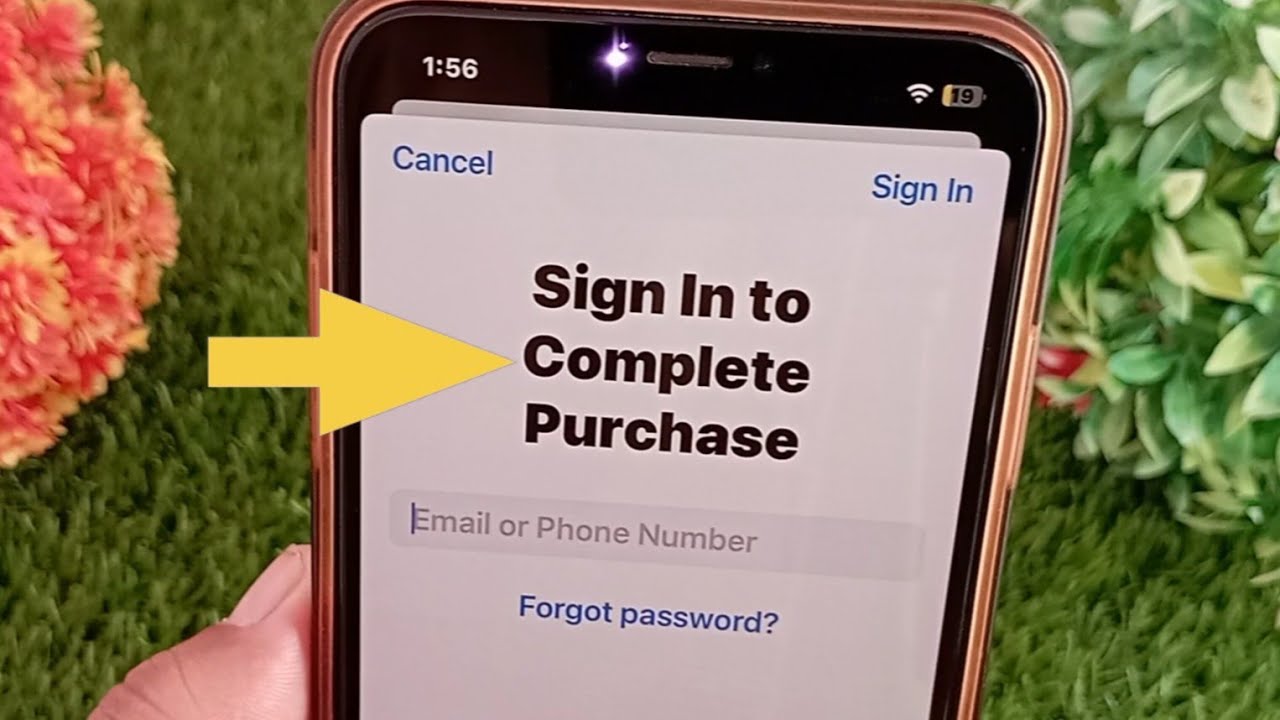 Как убрать вход для завершения покупки на iPhone | Проблема с входом для завершения покупки на iP...