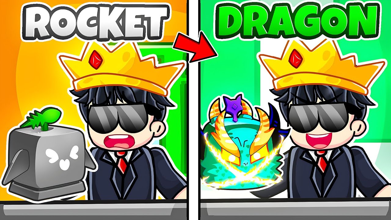 Trading From Rocket to Dragon Fruit in Blox Fruits Roblox