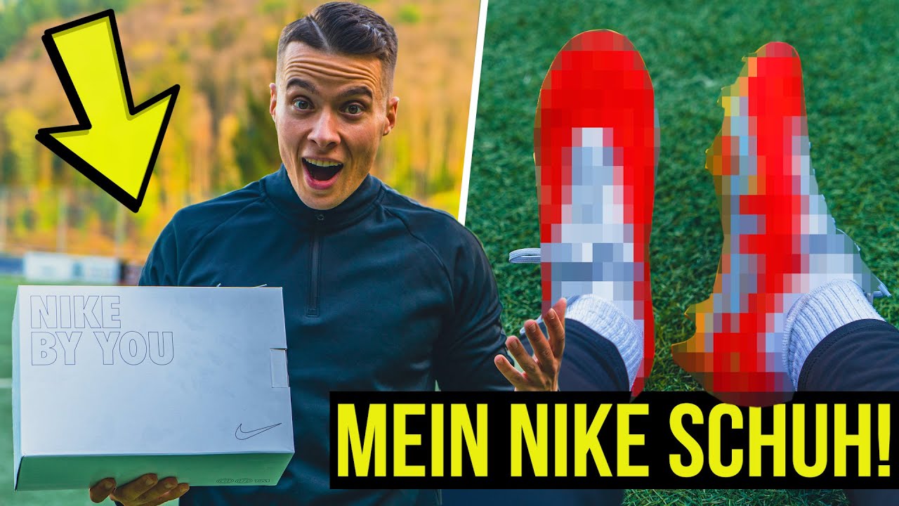 Ich habe mir einen eigenen Nike Fußballschuh designt!