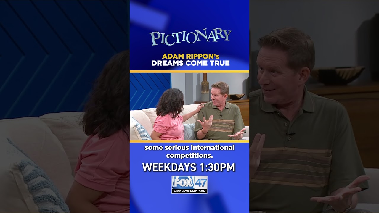 Pictionary on Fox47: Adam Rippon's dreams come true