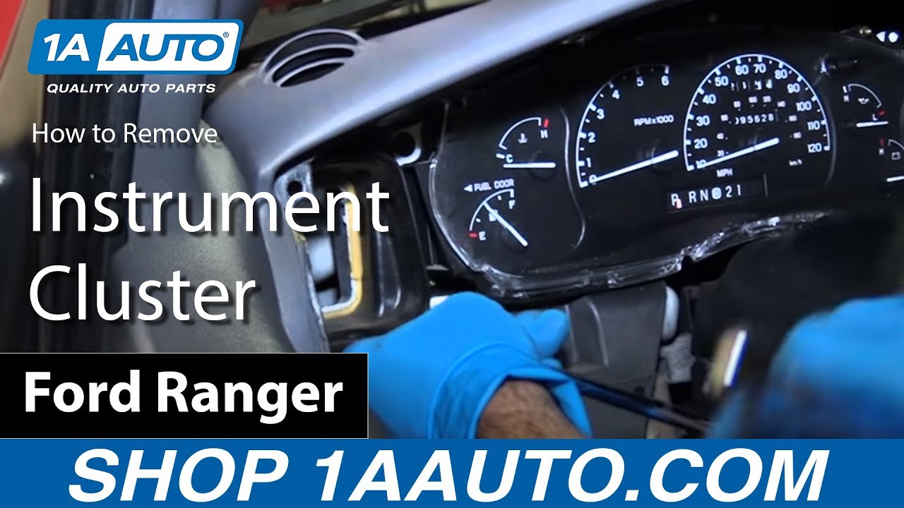 Как заменить блок приборов Ford Ranger 93-03