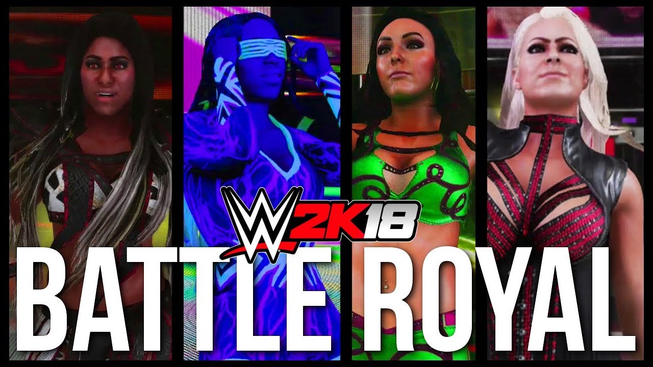 WWE 2K18 | BATTLE ROYAL - Ember Moon vs Royce vs Maryse vs Kay vs Asuka vs James vs Naomi vs Bliss