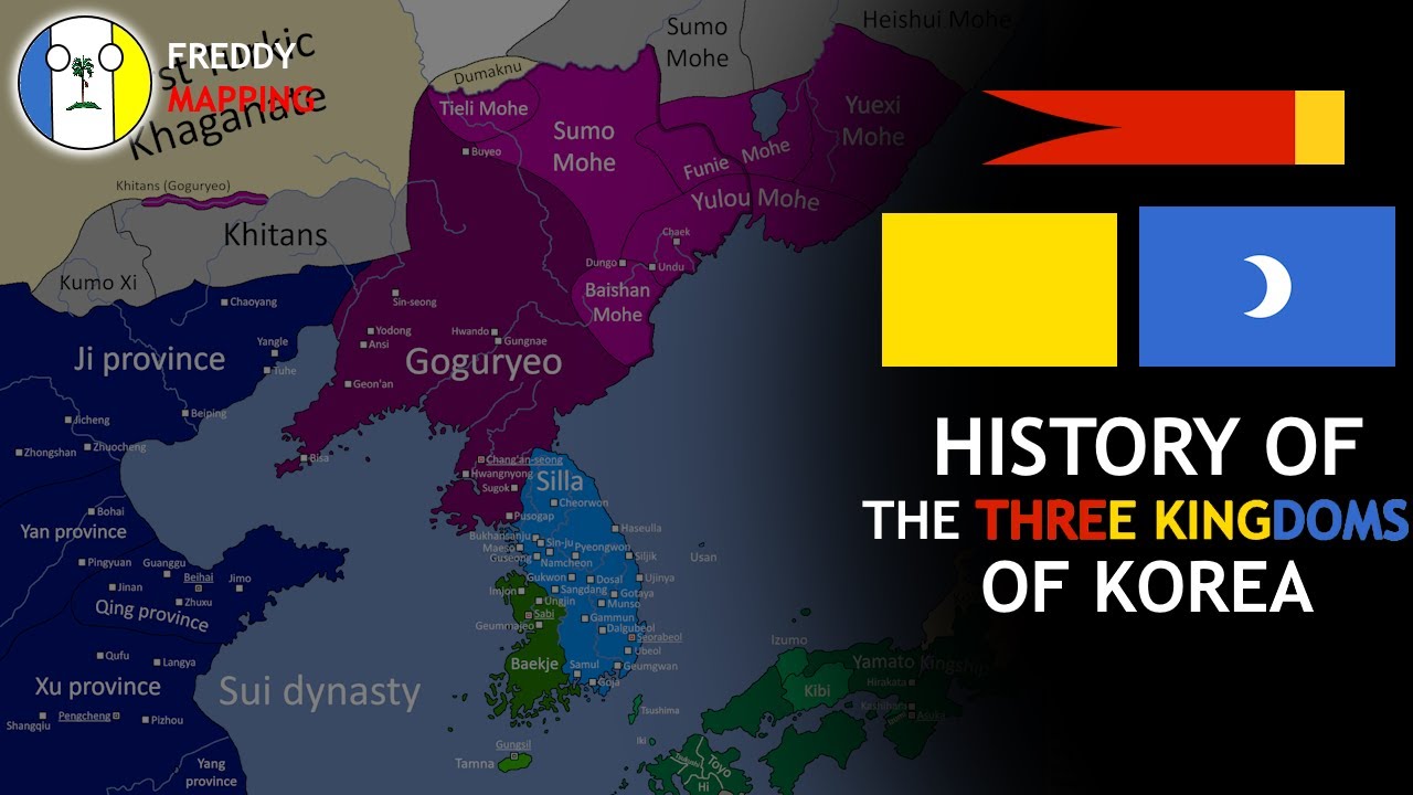 HISTORY OF THE THREE KINGDOMS OF KOREA : EVERY YEAR