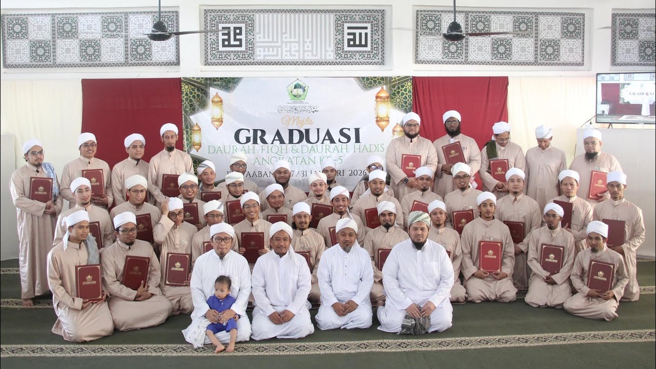 Majlis Graduasi Daurah Fiqh Angkatan Ke-5 & Daurah Hadis 2026