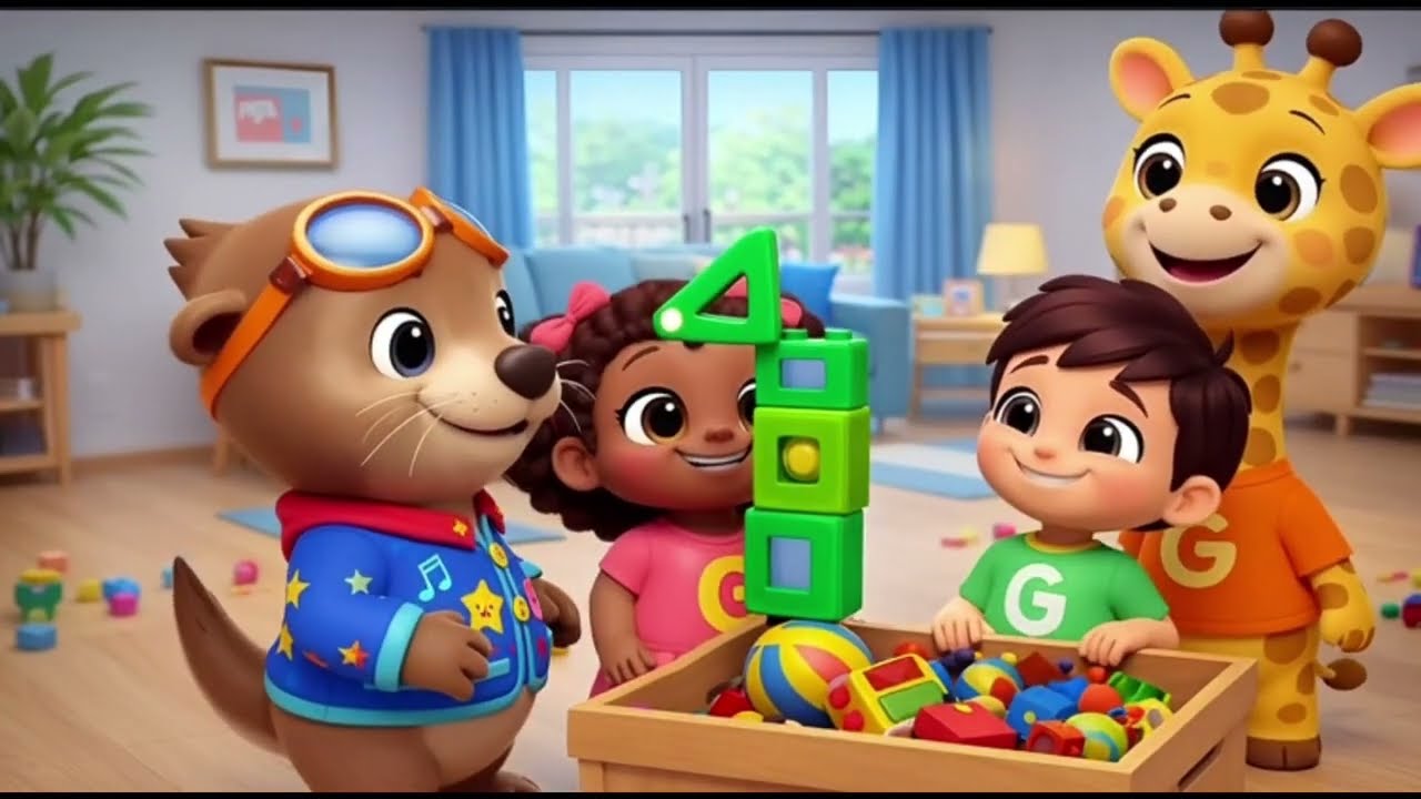 Aprendendo a Cor Verde com o Otinho 🟢 | Vídeo Educativo Infantil