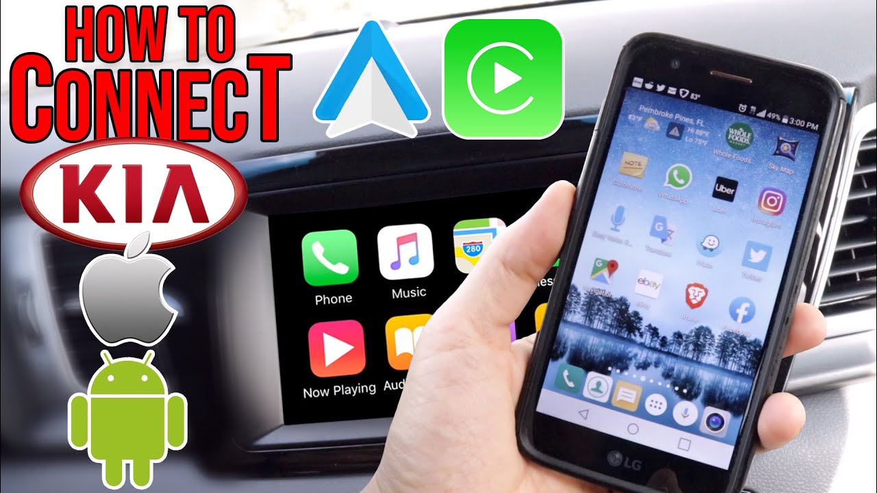 Kia Setup Apple CarPlay & Android Auto | How To | Troubleshooting | NowCar.com