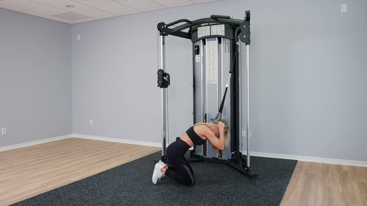 Kneeling Cable Crunch