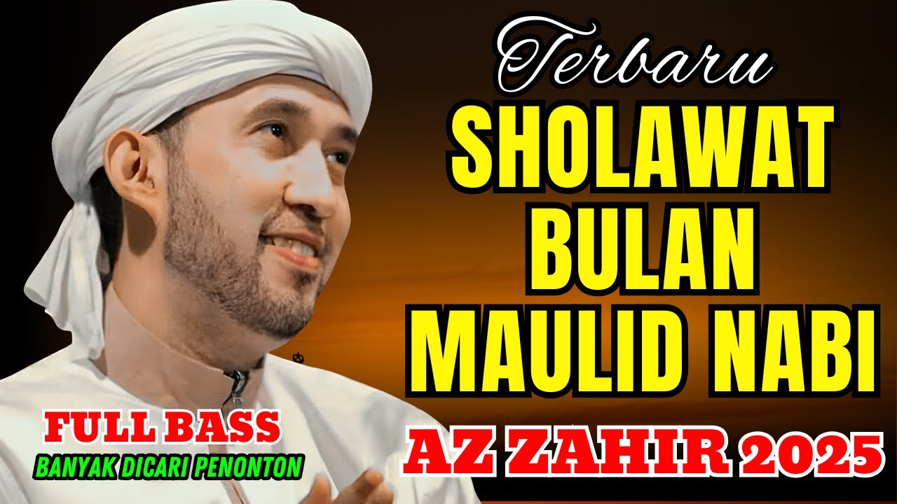 AZZAHIR BERSHOLAWAT FULL ALBUM SHOLAWAT BULAN MAULID NABI VIRAL DI SEMARANG