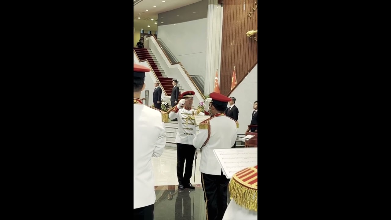 National Anthem of China and National Anthem of Singapore, Visit of Premier Li Qiang 25/10/25