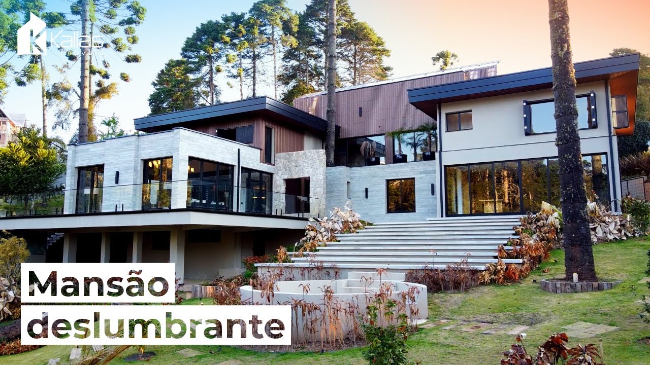 Casa de altíssimo padrão - R$15 milhões | Campos do Jordão | Kallas Imóveis