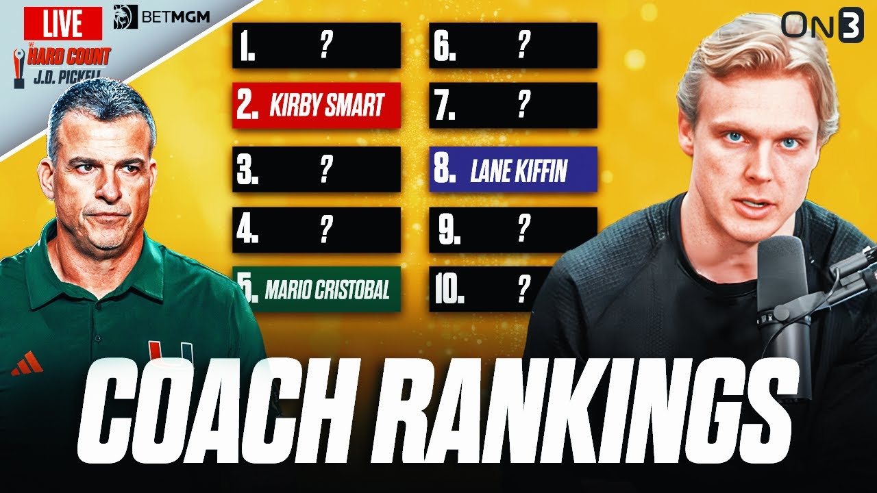Top 10 Coaches In College Football ARE...