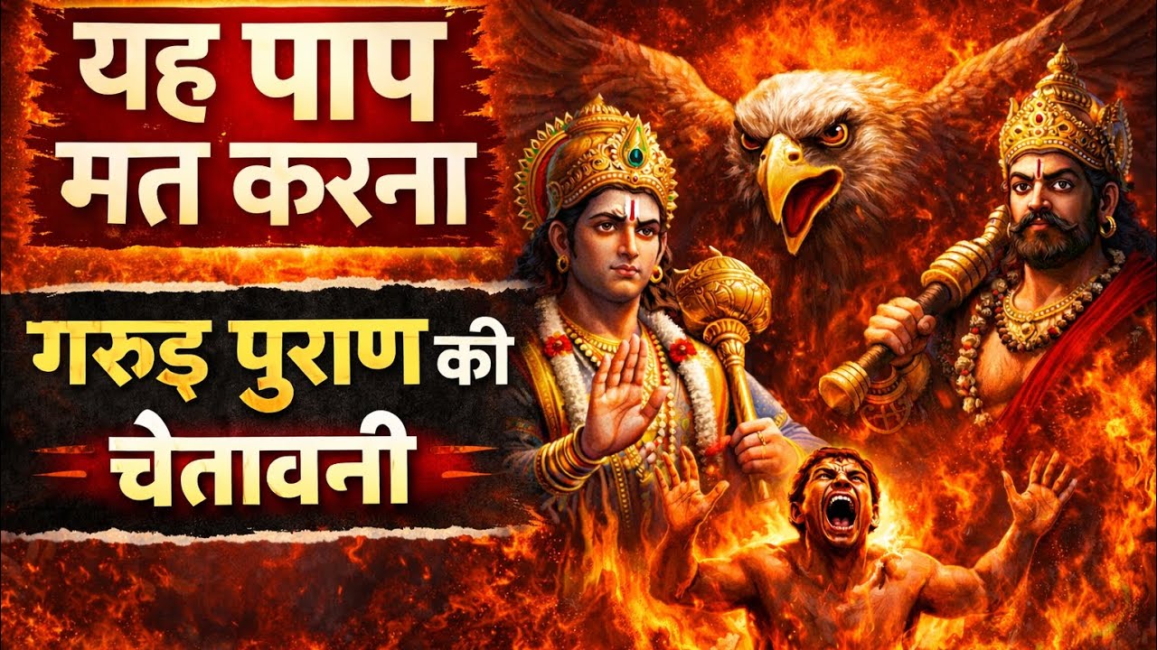 यह पाप मत करना नहीं तो सीधे नर्क जाओगे  | Garuda Purana Warning | पाप की भयानक सजा | Hindu Mythology