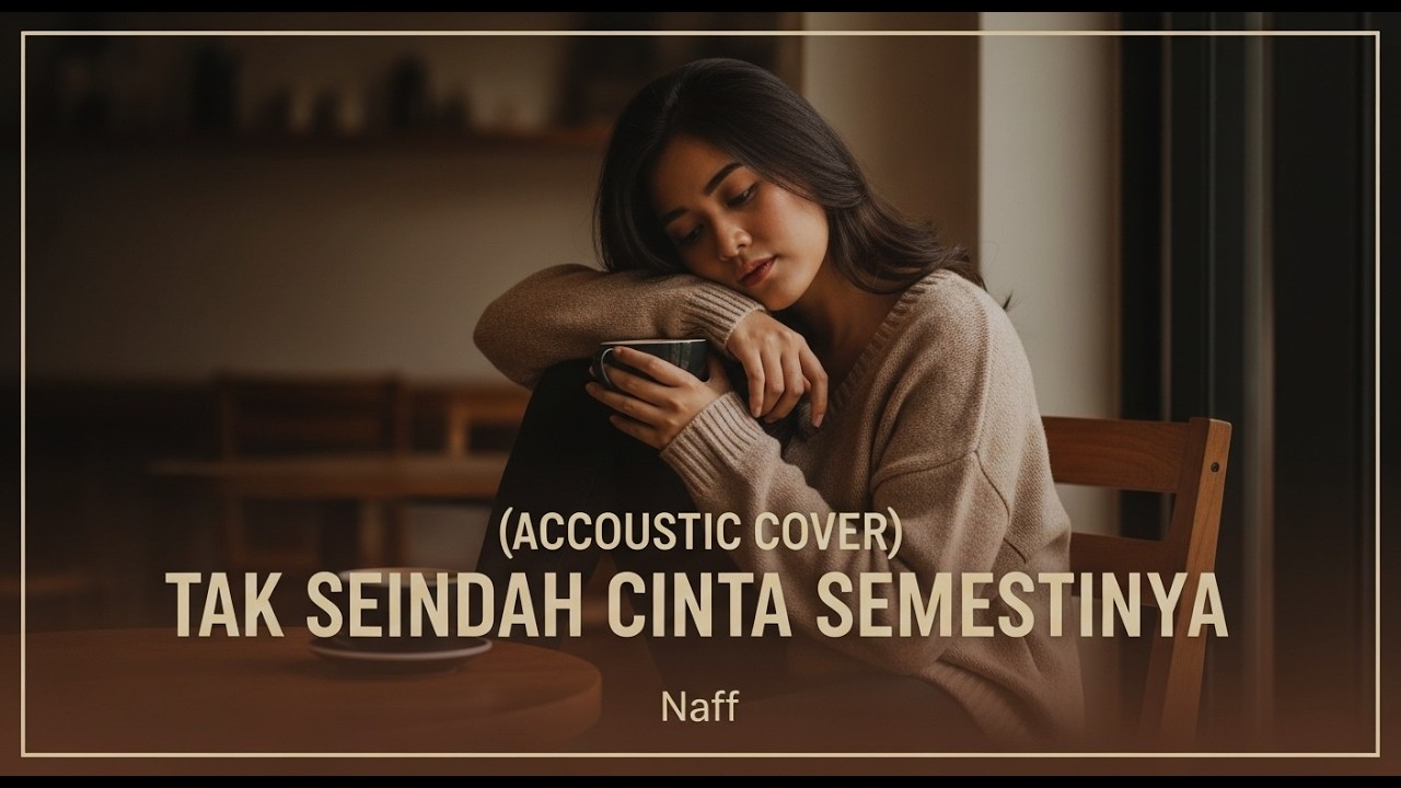 TAK SEINDAH CINTA YANG SEMESTINYA – Naff (Cover Akustik) | Patah Perlahan By ICM AI