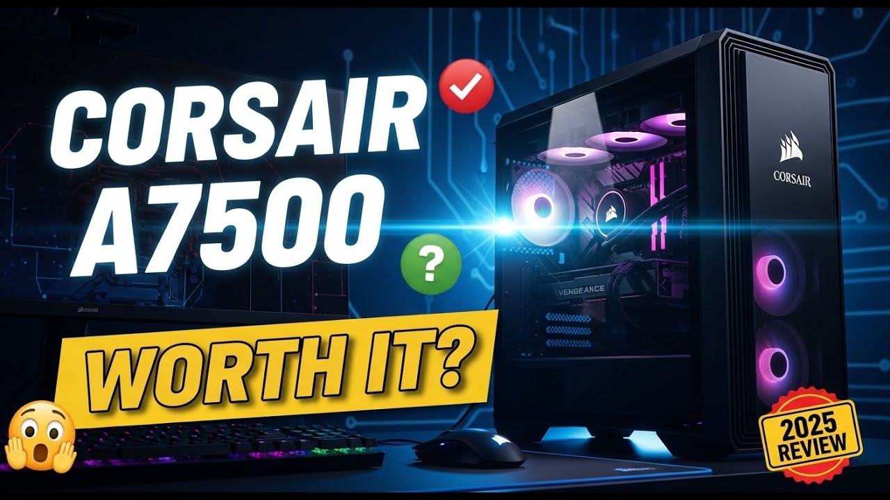 Corsair Vengeance a7500 Gaming PC - Honest Review & Benchmarks