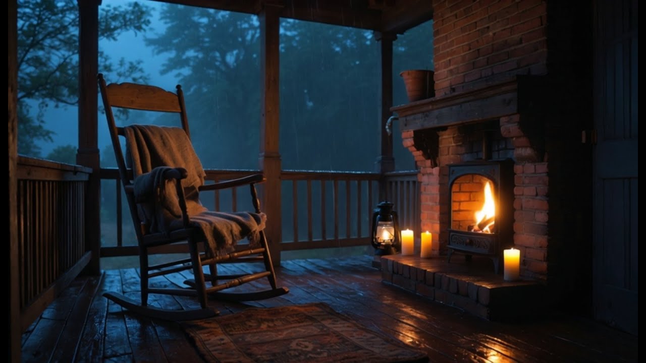 Grampa’s Back Porch | Warm Evening Ambience | Your Quiet Refuge