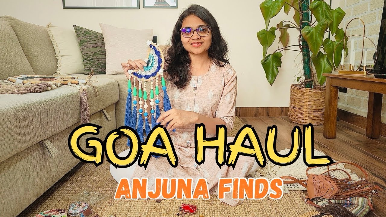 Goa Shopping Haul 🌴 | What I Bought from Anjuna Flea Market