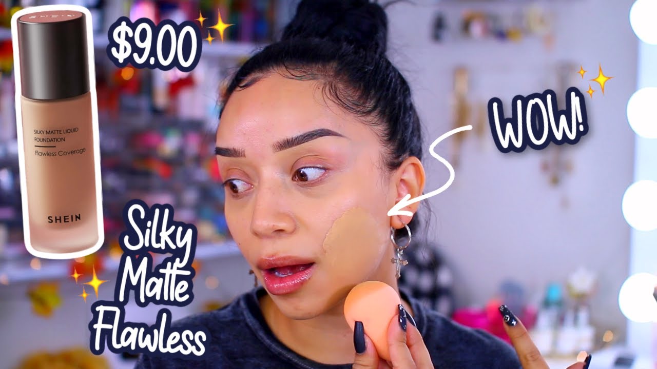 SHEIN HAS A NEW FULL COVERAGE MATTE FOUNDATION... AND OMG