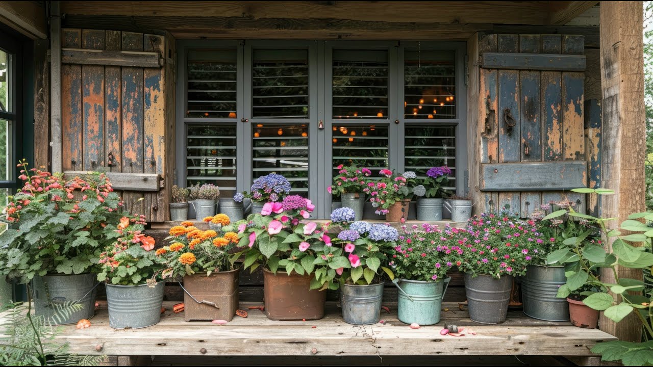 Recycled Garden Ideas Perfect for Country Farmhouse Living