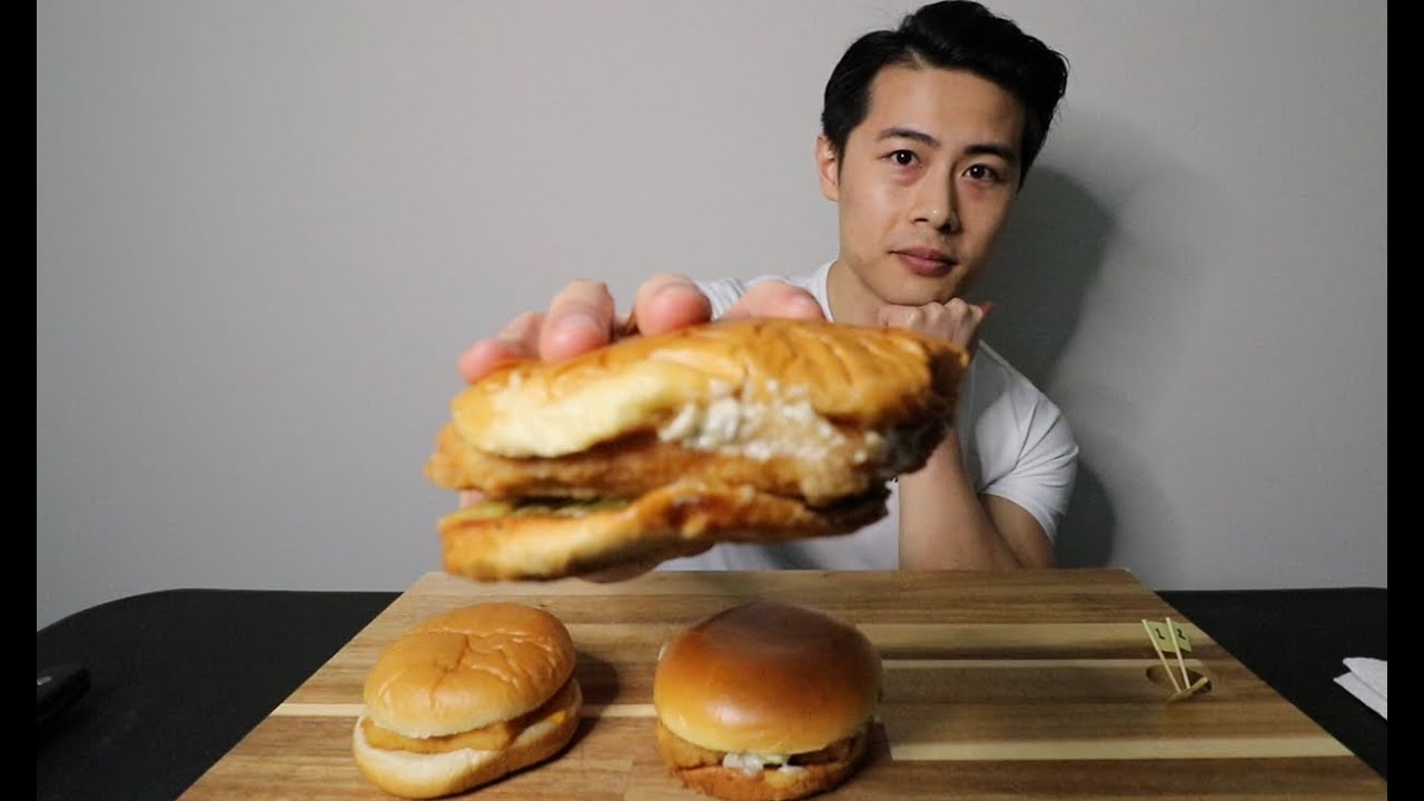 POPEYES *NEW* CAJUN FISH SANDWICH VS McD FILET-O-FISH VS BK BIG FISH SANDWICH