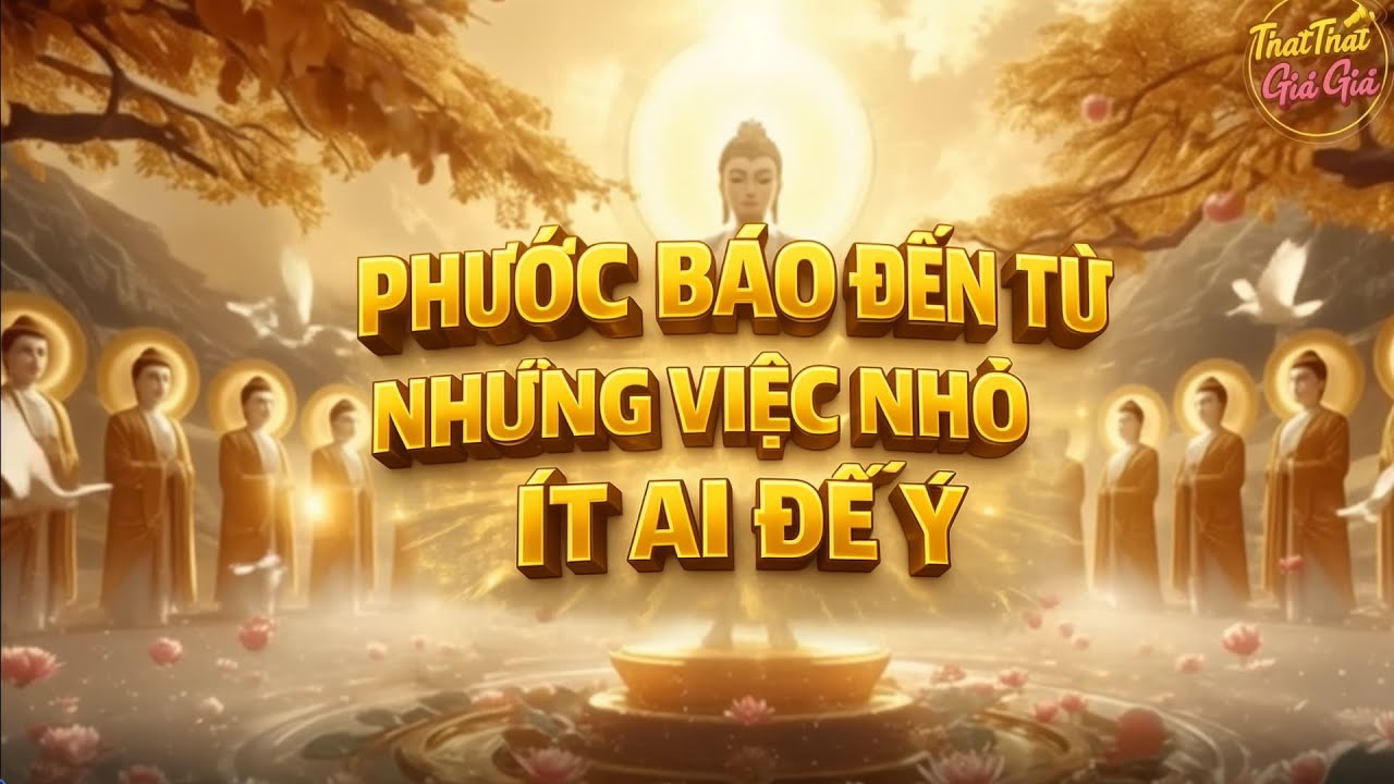 Phật Pháp - Phước Báu Đến Từ Những Việc Nhỏ Ít Ai Để Ý Blessings Come From Small Things)