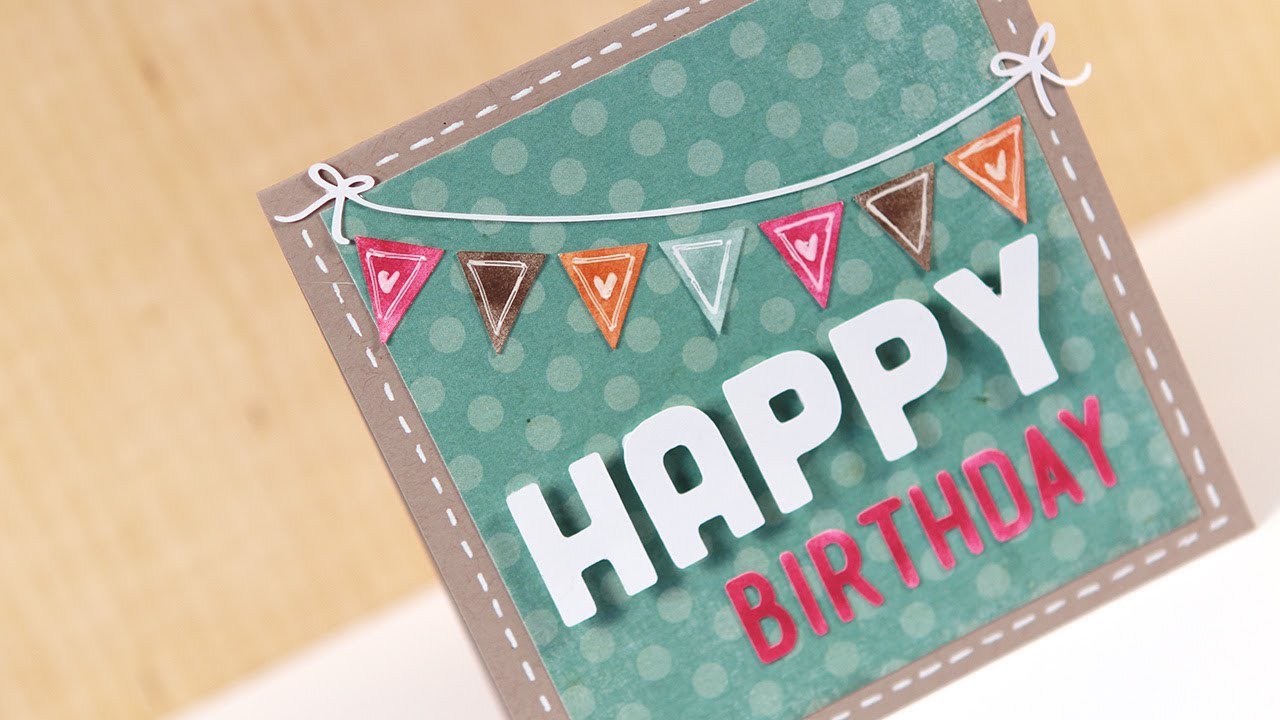 Friday Focus - Birthday Card #3
