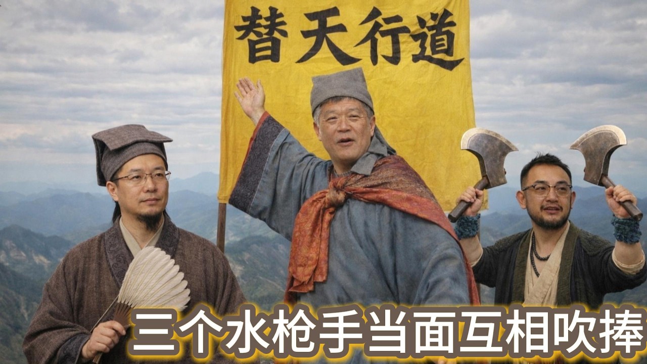 三个水枪手当面互相吹捧｜伍雷｜贾葭｜李厚辰