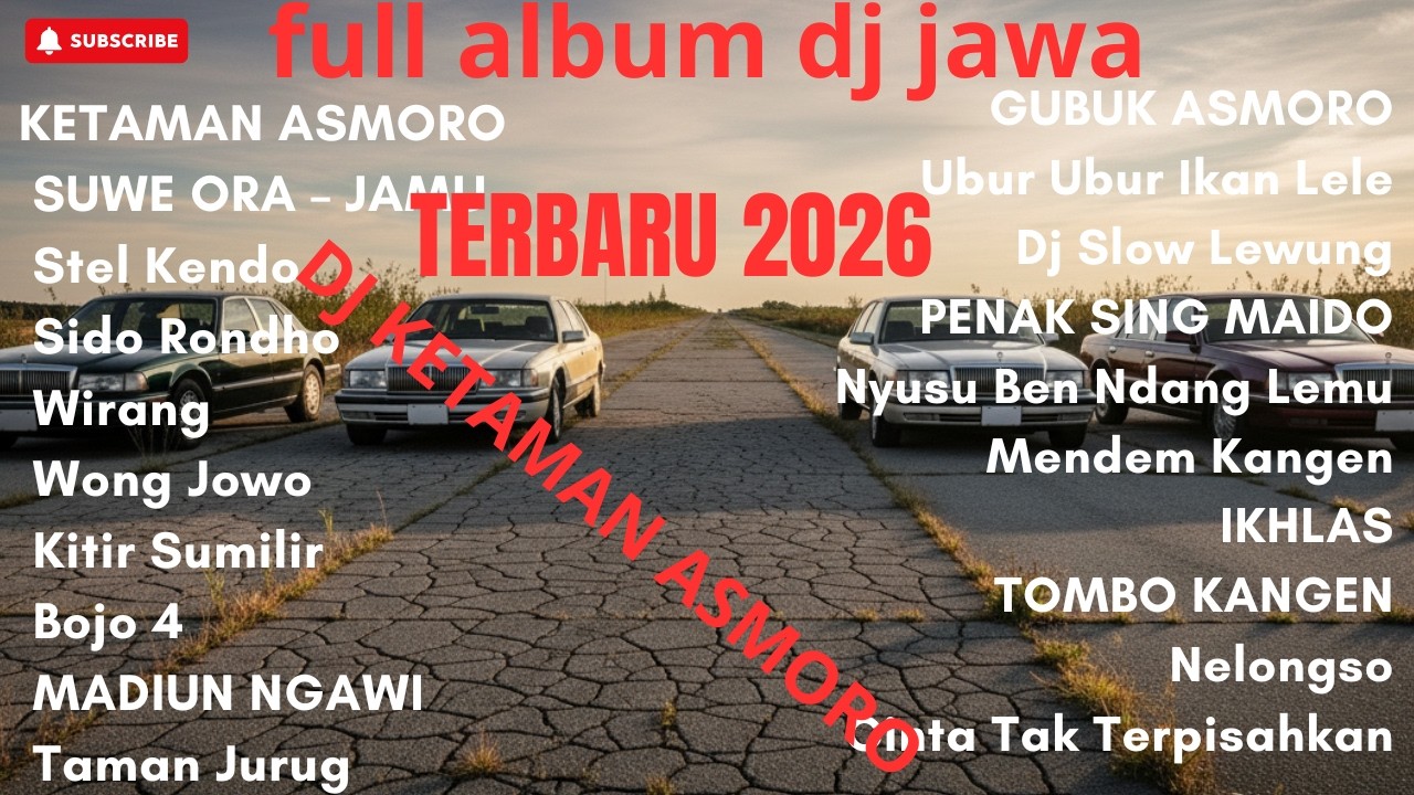 🎧 DJ KETAMAN ASMORO TERBARU 2026 | FULL ALBUM DJ JAWA VIRAL PALING DICARI! 🔥