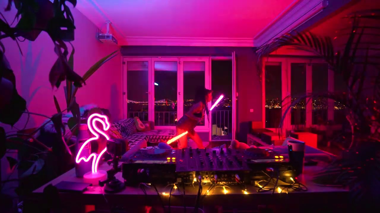 ELIF  - Virtual Burning Man 2020 Sparky Art Car | Melodic House and Techno Set & SinemMei Pixel Poi