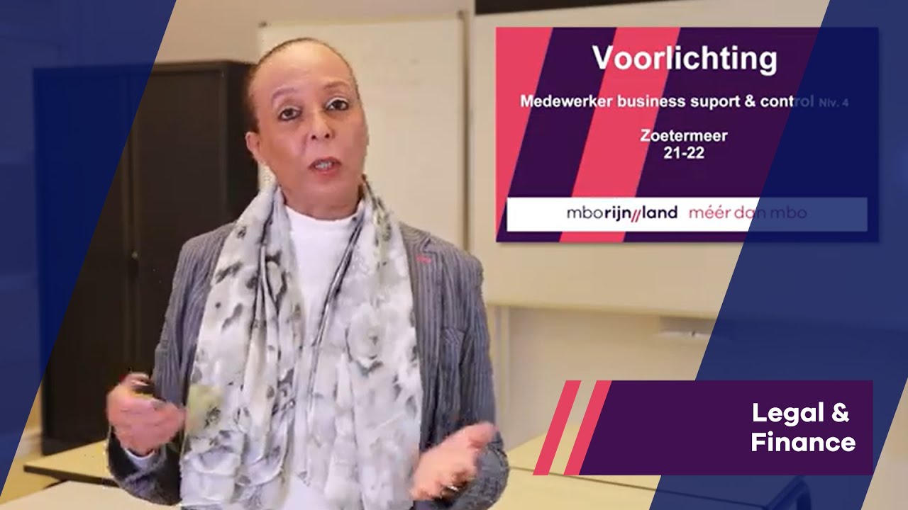 Medewerker Business Administration & Control | Economie | Zoetermeer | mboRijnland