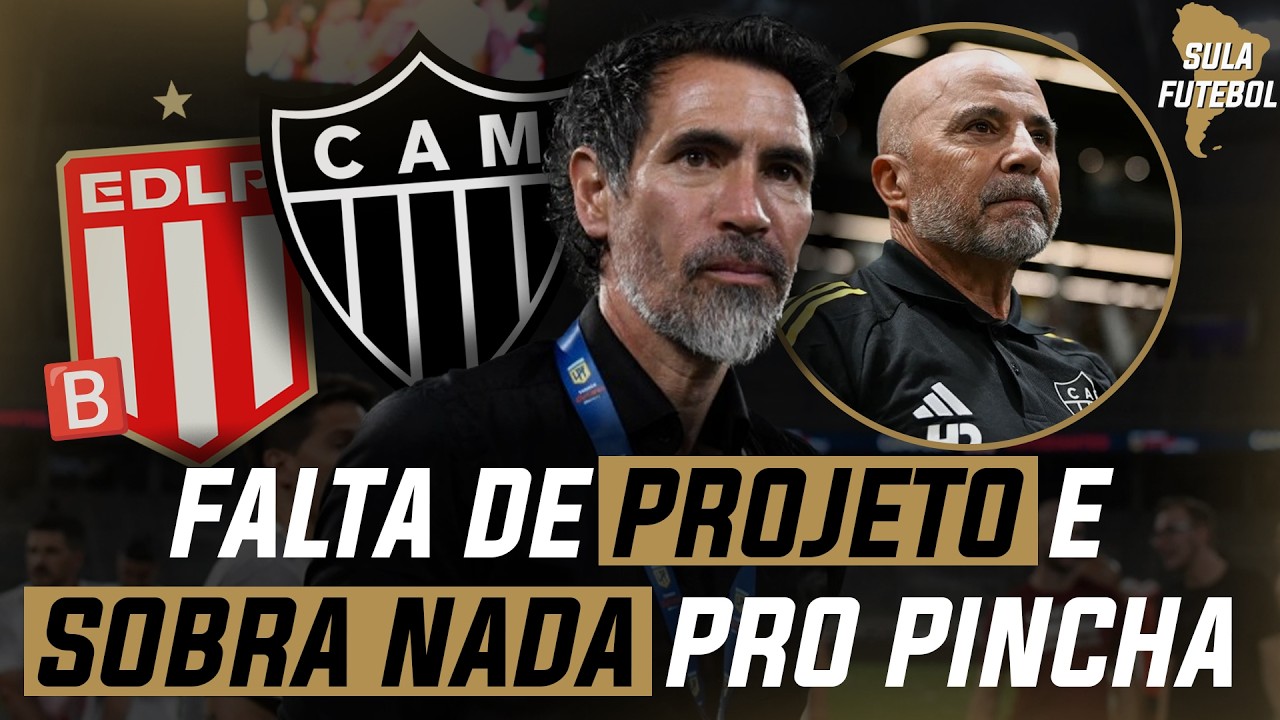 ATLÉTICO-MG PERDIDO E ESTUDIANTES DESMONTADO!