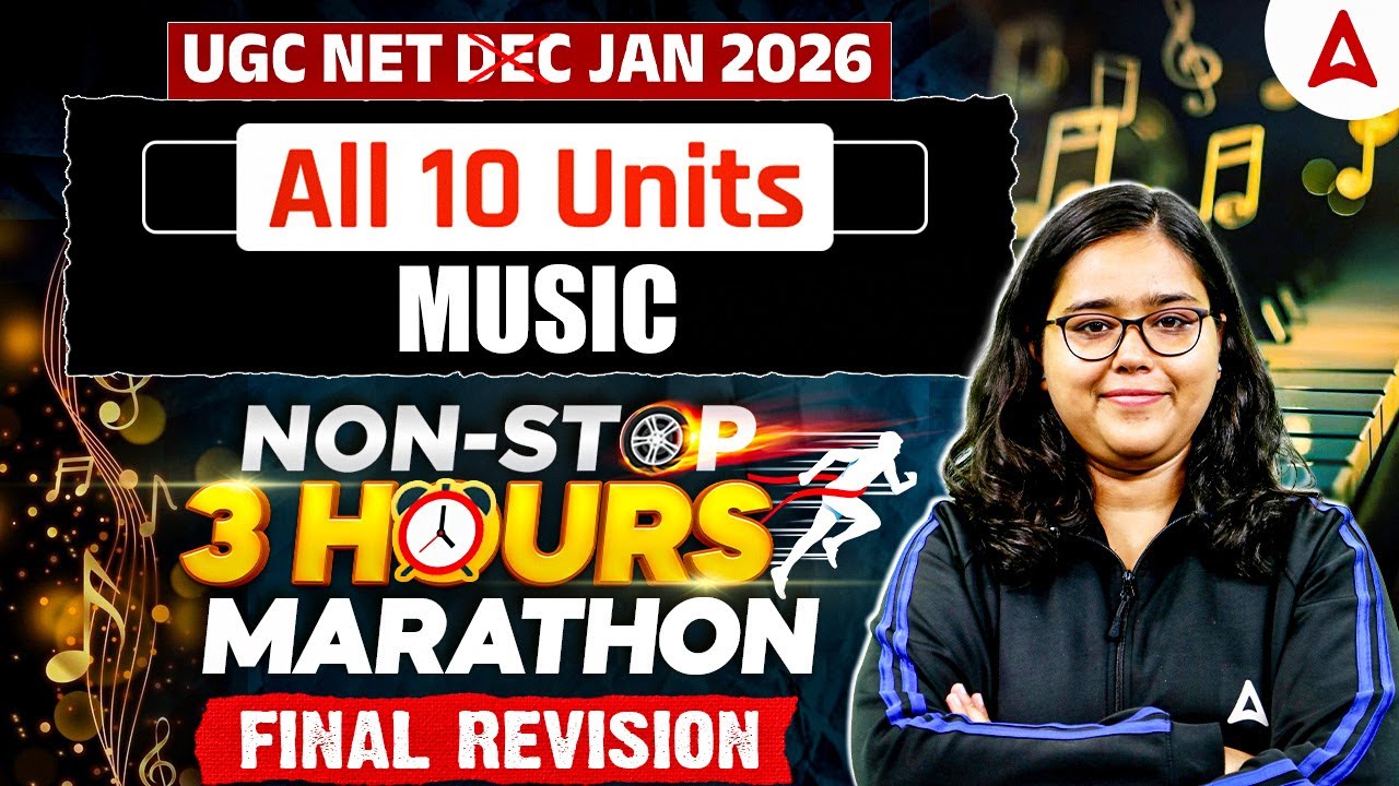 UGC NET Music Marathon Class | UGC NET Music Paper All 10 Units Revision By Deepa Mam