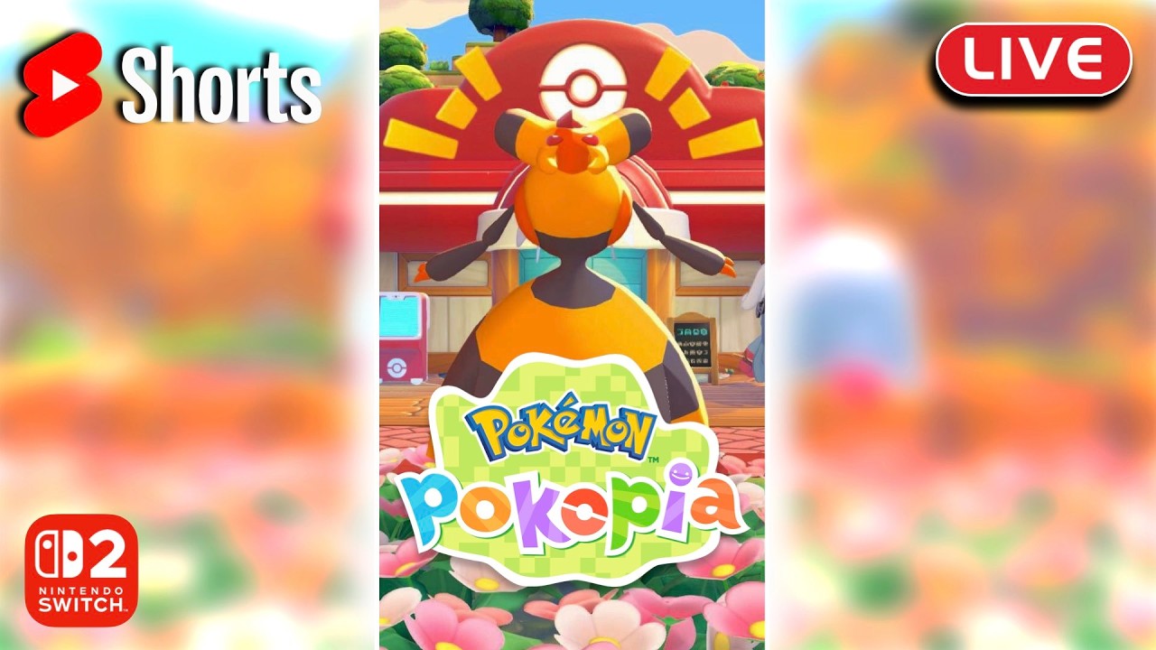 🔴 【Pokémon: Pokopia】Lets Figure Out What To Do Now... [LIVE] #shorts #pokemon #gaming