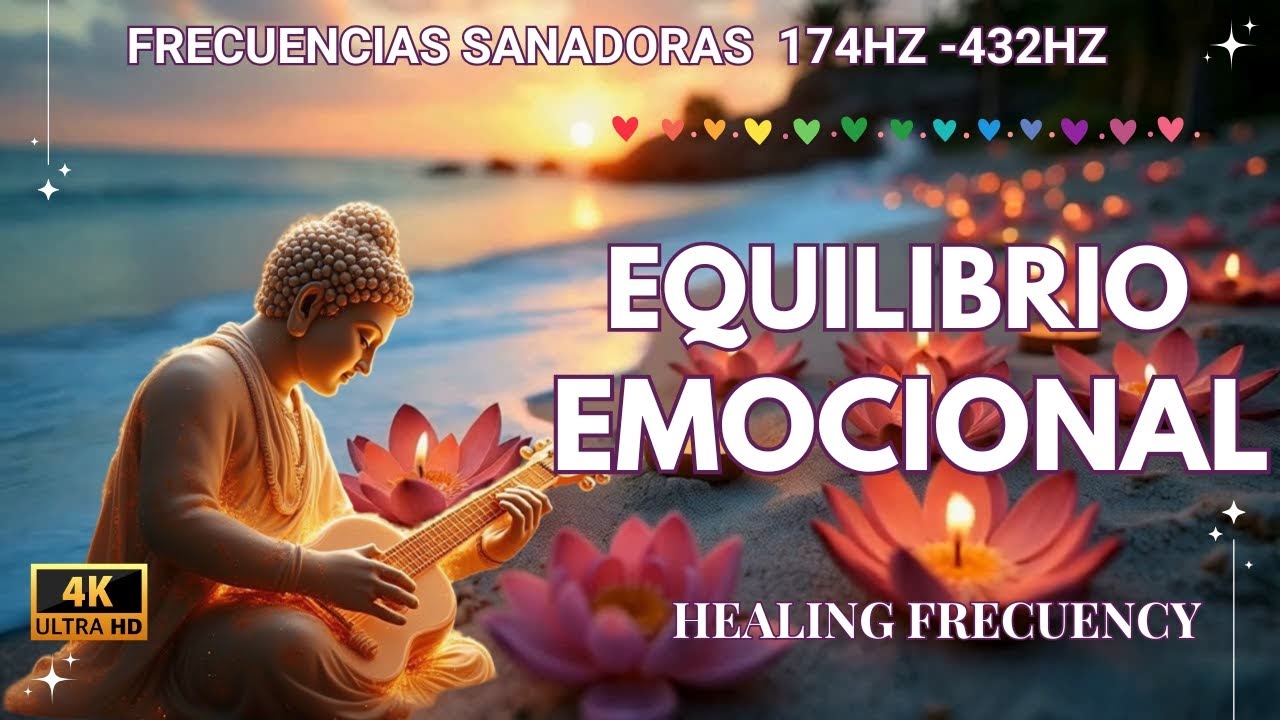 Frecuencias sanadoras para EQUILIBRIO EMOCIONAL | Healing Frequency 174Hz-432Hz