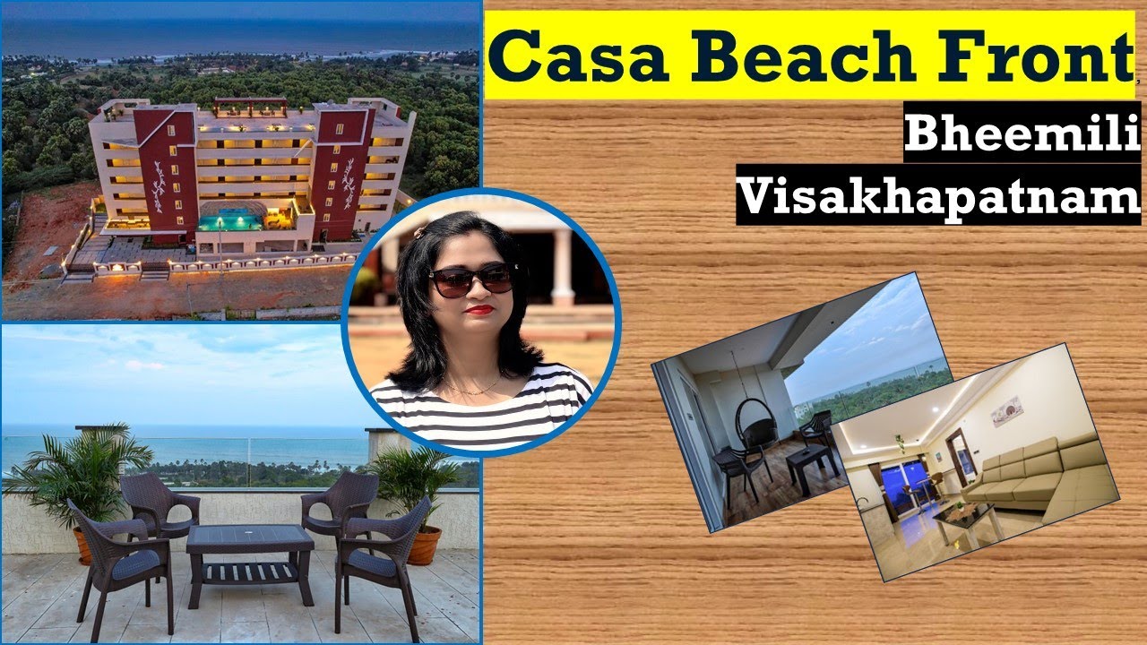 Casa Beach Front Resort, Bheemili Visakhapatnam | Best offbeat hotel in Vizag | Bengali Travel vlog