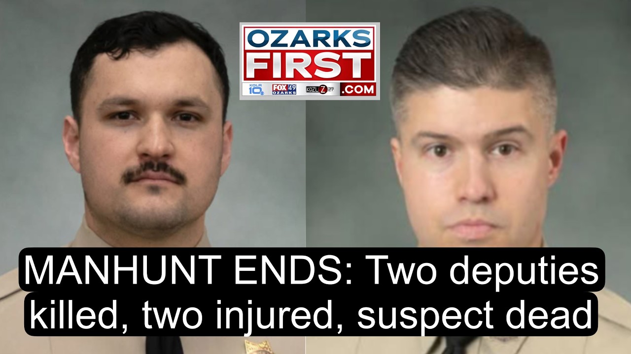 4K - MANHUNT ENDS: Two deputies killed, two injured, suspect dead (FULL MIDDAY COVERAGE)