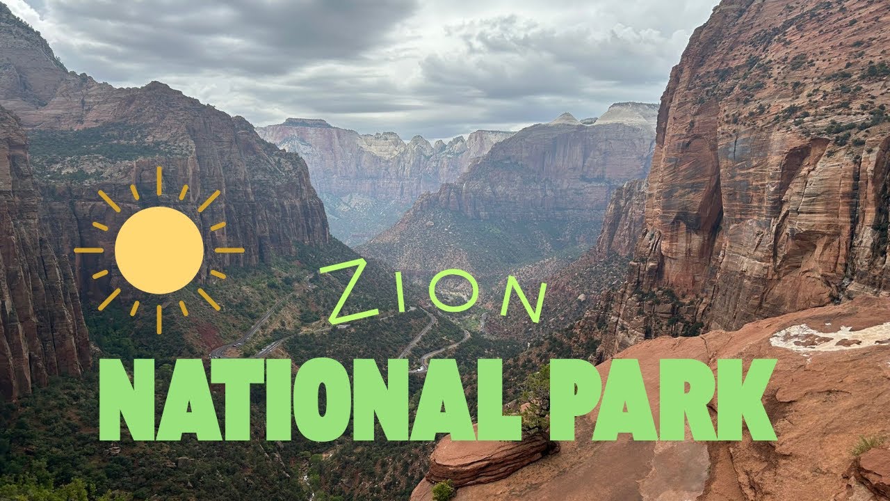 Zion National Park Day Vlog / July 2025 / Red Cliffs Lodge /  Canyon Overlook Trail