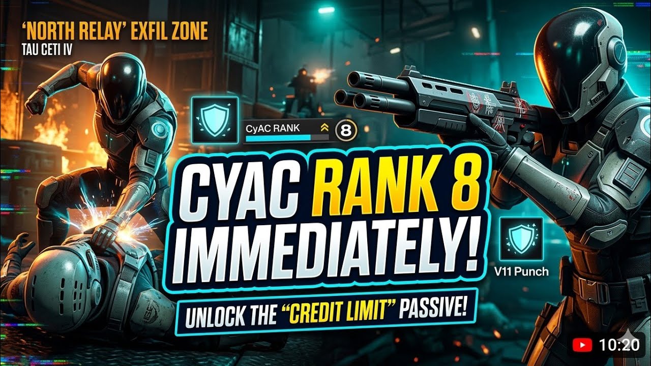 Why You Need CyAc Rank 8 Immediately: Marathon Faction Guide