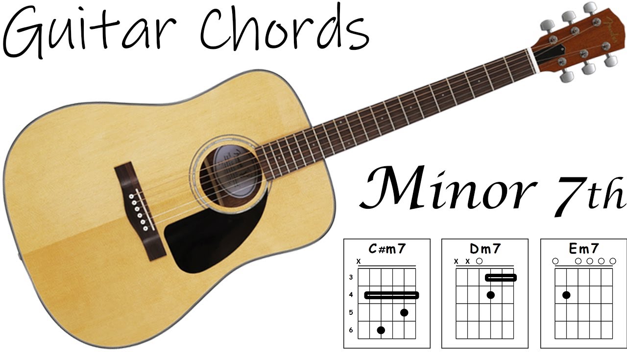 How to play GUITAR 🎸 - Minor 7th CHORDS 🎵