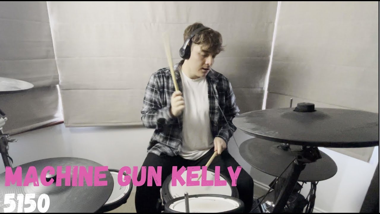 Machine Gun Kelly - 5150 (Drum Cover) | LEWISMOOREDRUMS
