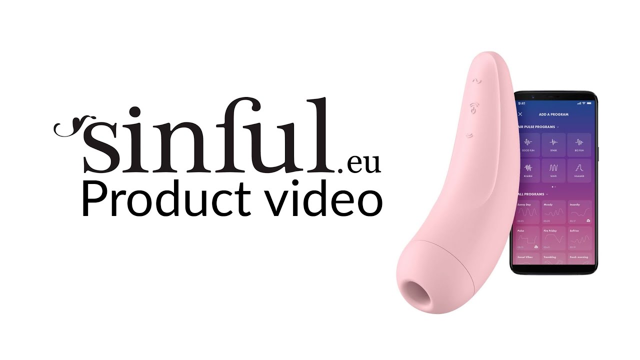 Satisfyer Curvy 2+ App-Controlled Clitoral Stimulator - Buy at Sinful.eu