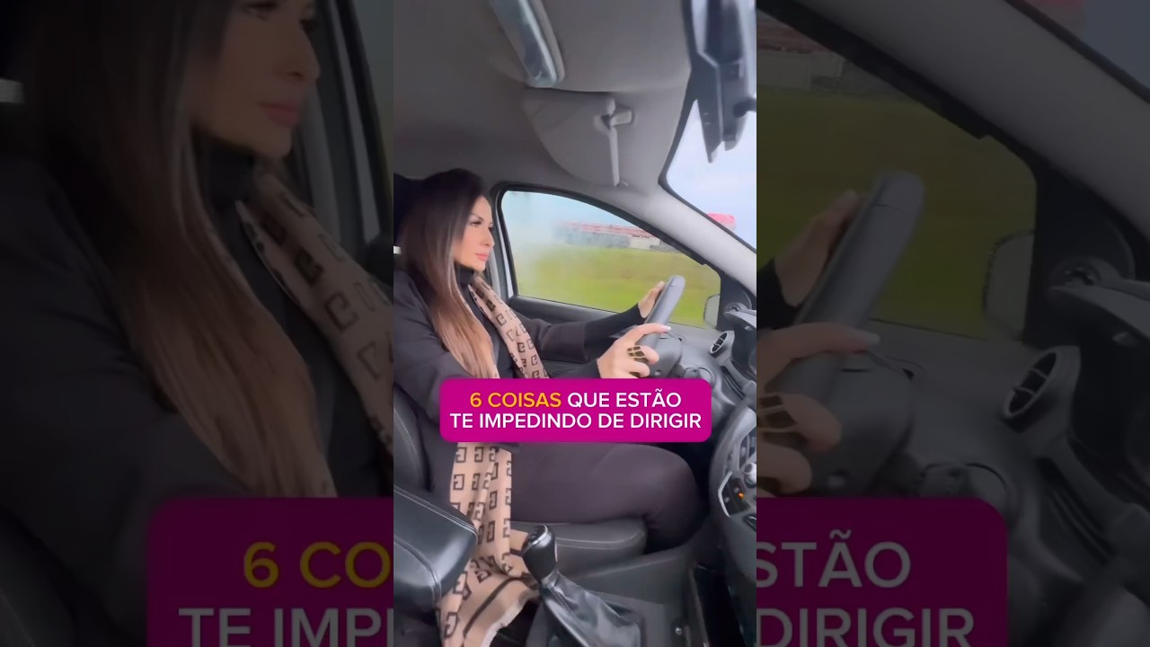 6 coisas que est&atilde;o te impedindo de dirigir.