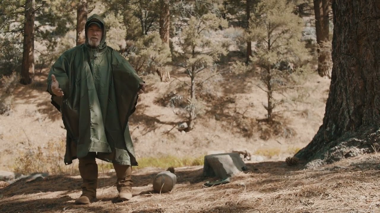Dave Canterbury on the Helikon Tex US Poncho