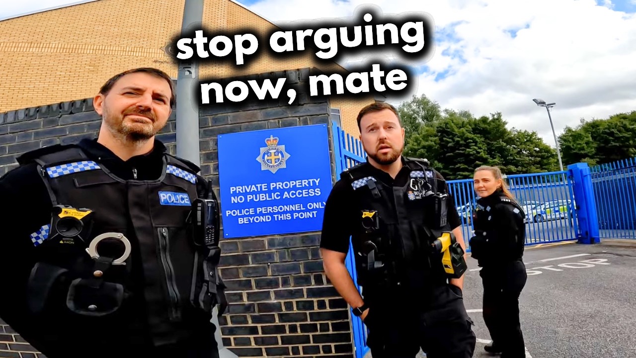 UK Officers Surround Genius Auditor … But Get HUMILIATED By Their Own Boss
