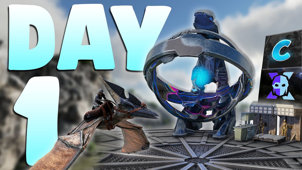 How 2 YouTubers Claim a OP Wyvern Trench Day 1! - ARK PvP