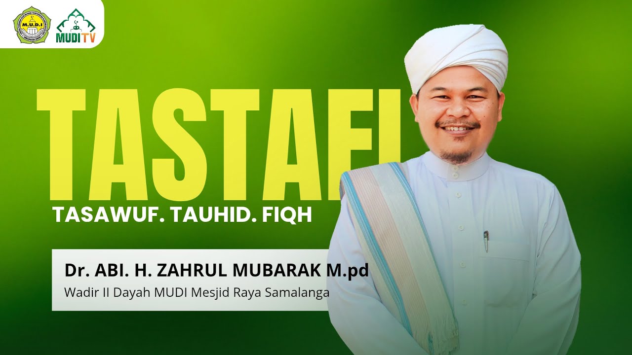 Majelis Zikir dan Pengajian Bulanan TASTAFI di Masjid Raya Baiturrahman Bersama ABI MUDI