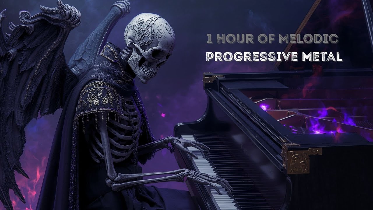 1 Hour of Mind-Blowing Melodic Progressive Metal – Emotional Piano & Cinematic Solos