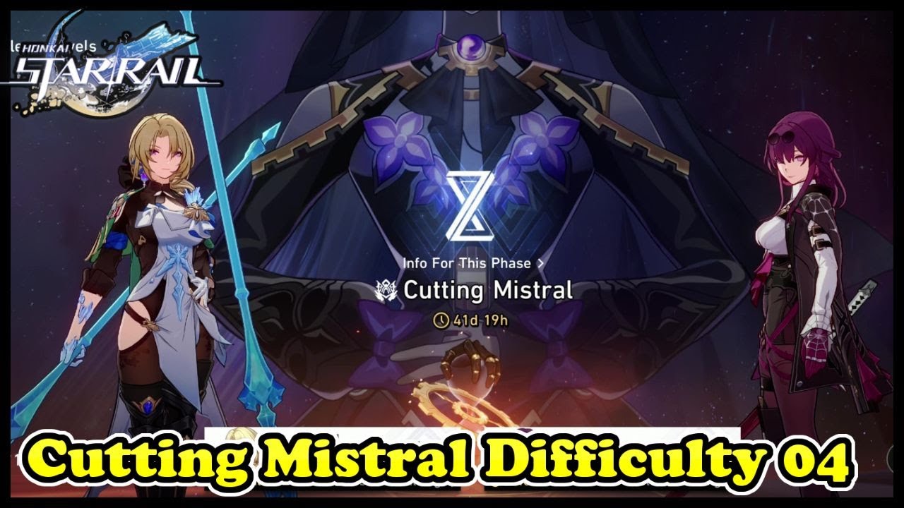 Cutting Mistral Difficulty 04 Apocalyptic Shadow Honkai Star Rail