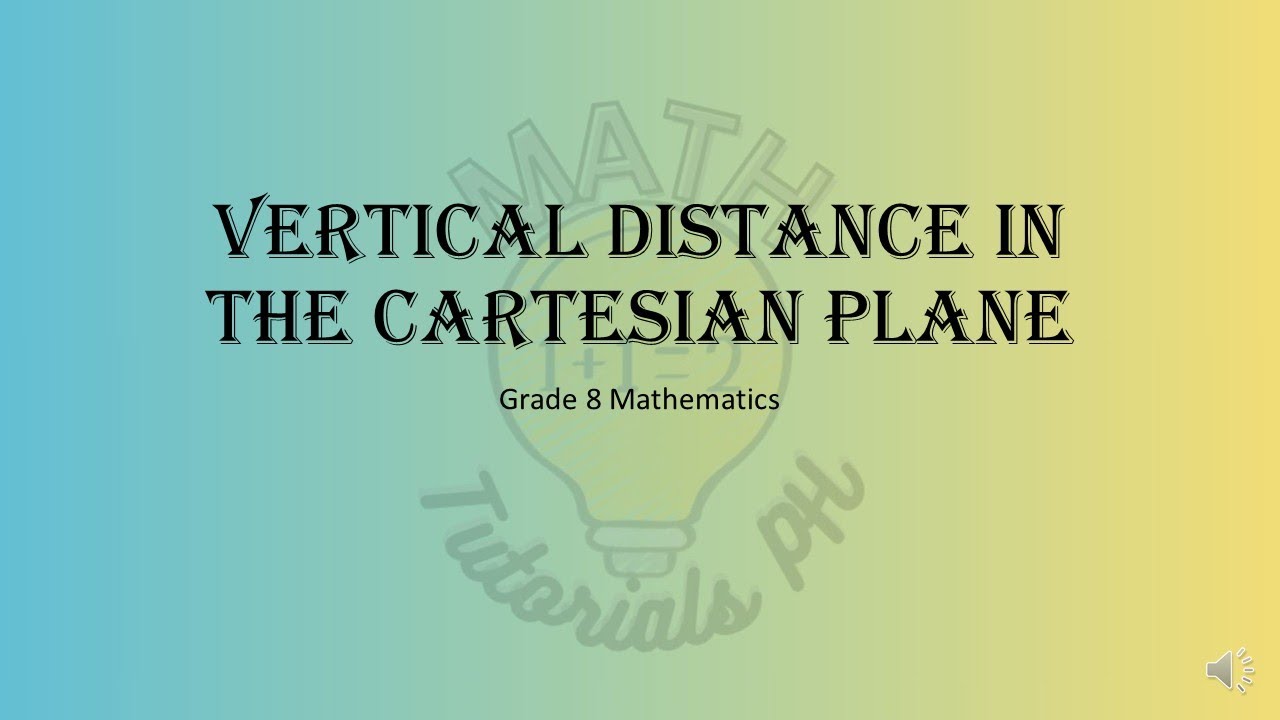 Vertical Distance in the Cartesian Plane