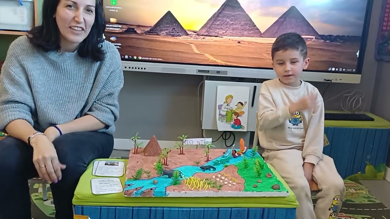Mateo y el río Nilo.